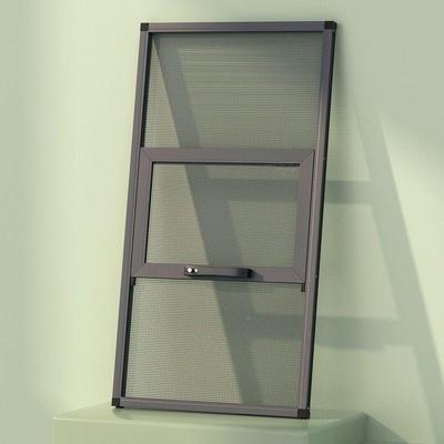 铝合金免打金刚网ATQ防盗窗可拆高纱透孔网纱窗自装三推防护栏一