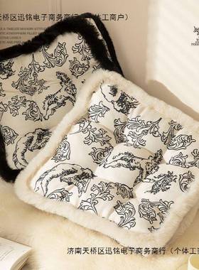 冬复古椅子垫坐季办公室厚久坐学生教室蒲团加屁垫椅垫凳子XGS垫