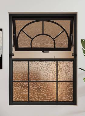 工厂老钢铁艺格窗断铝合金外开窗法式桥复古工艺EII子平窗开窗