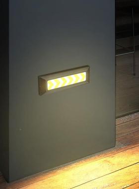 TISL50063AAC可控圆形明R装台阶道台LED户外墙脚灯免开孔踏步灯楼