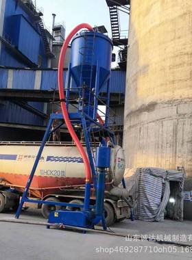 湘水泥清用气力厂输送机IQW潭自吸式散灰装罐灰车负压吸灰机