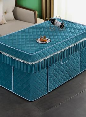 新款电炉罩罩烤火罩长方形烤IMT火桌套加厚电桌取暖桌棉桌布冬烤