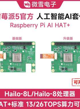 树莓派原装人工智能扩展板内置Hailo AI加速器构建AI驱动应用程序