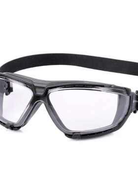 代尔塔 101139 防雾防风沙防刮擦舒适弹性箍带防护眼镜