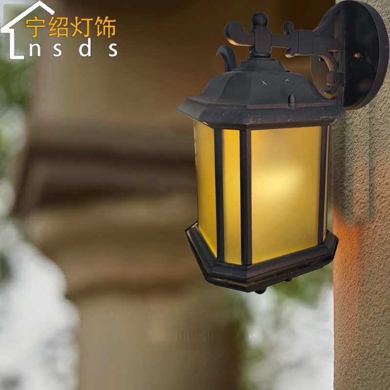 户外壁灯防水过道楼梯别墅外墙庭院阳台室外led超亮太阳能墙壁灯