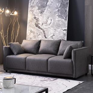 科技布艺人沙厅发小户型简约现代公寓客卧室奢服装 店双三轻网8003