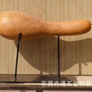 摆件展示国潮玩具展示品支物架架把玩小件671收纳架装 饰铁线挂架