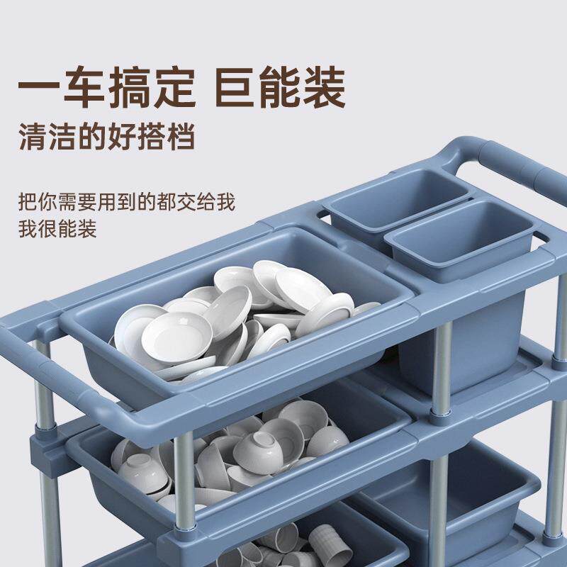 餐厅331收车收碗碟手推车饭酒店餐盘功能收集多车店食堂餐送餐车