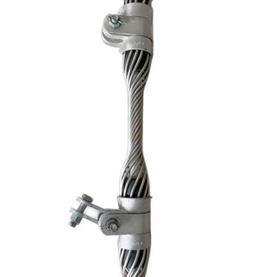 衡利兴光电23515预绞式电力金具悬垂线夹悬挂绞头和预丝组成