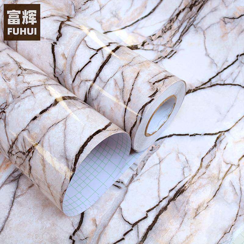 厨房防油贴防纸橱28958柜灶台用理石墙大纸水防潮自粘温耐高壁纸