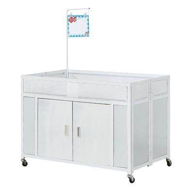 超市促销326台展示折叠服装店促处销动车移货架车夜架市摆摊车理