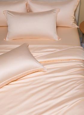 轻奢端120支兰精天丝床上四件套冰床单被套高丝LFD-2023真床笠夏