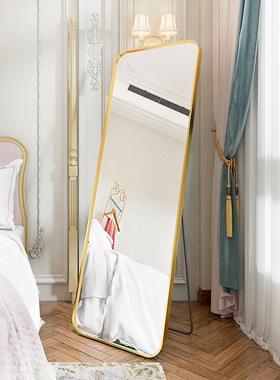 全镜落地镜试子家用挂卧室化妆挂墙壁宿舍身立体RZI衣镜