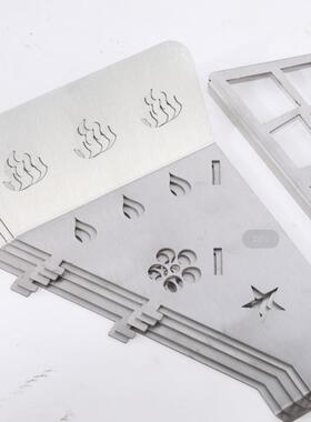 新品柴焚火火台露营野营钢折HP280-1叠火不锈篝炉篝火晚会户外火