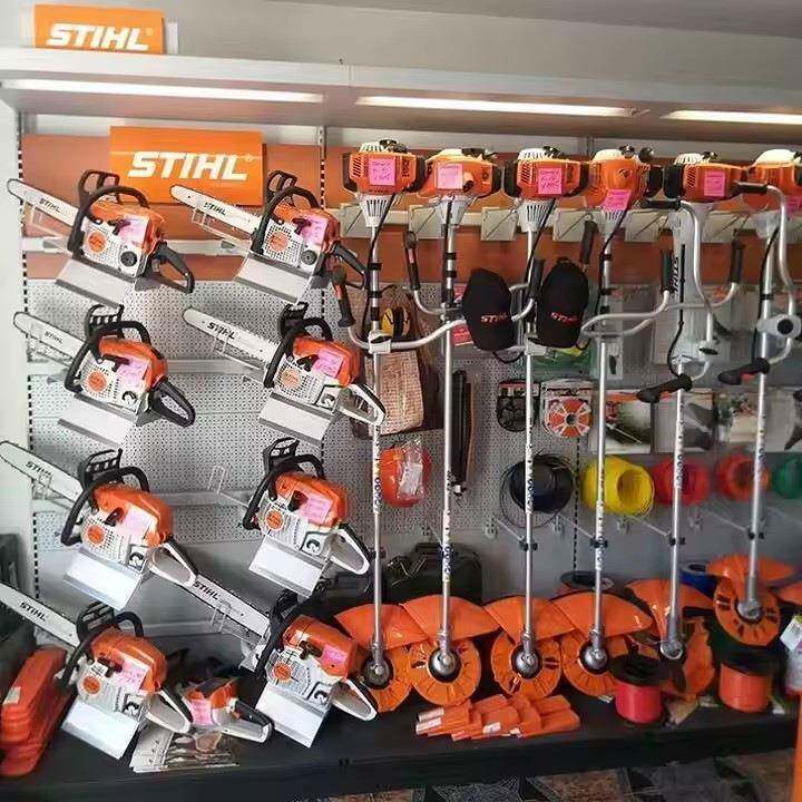 林615园工具示割草机展架绿篱修剪器展示架电金属展锯架