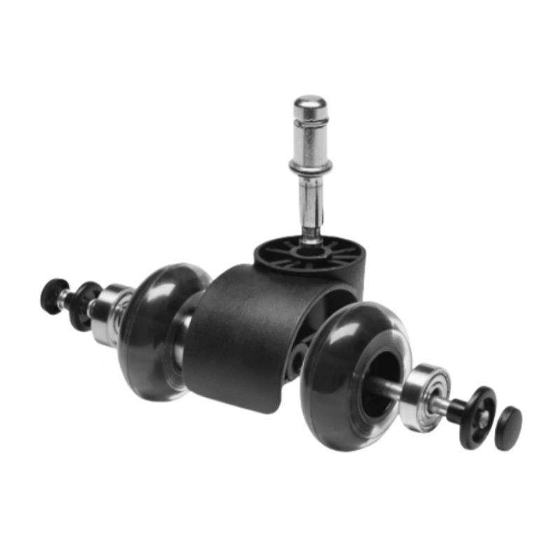 2寸带承M8椅万向轮pu透明轮办公轴子463置物架轮脚轮静桌音地板,基础建材,层板拖,淘宝优惠券,粉丝福利购,淘宝优惠卷