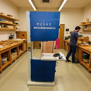 小型曲线切割带锯机 剧缝窄适合小径木料锯割 细木板开料剧