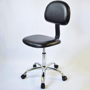 实验室防静电升降椅流水线操作台工作靠背椅子可调人体工学无尘