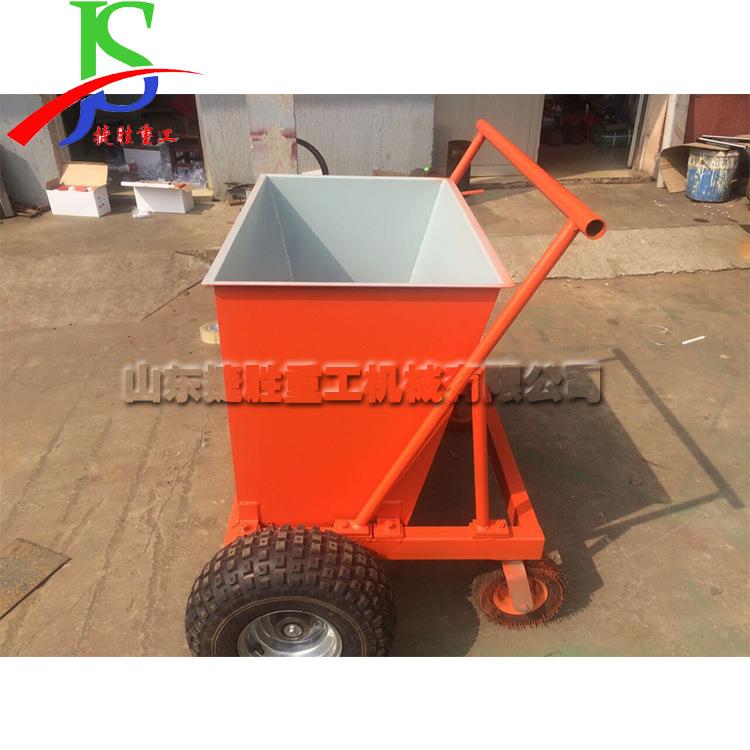 CS-15手推式型冲砂机人工584填草坪砂机校园草0坪石英砂填充机