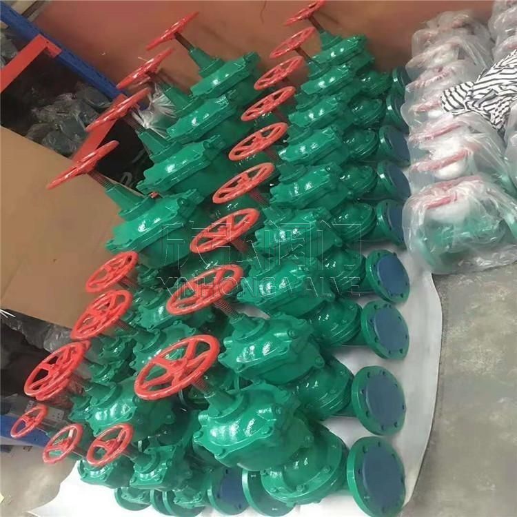 欣弘G45J衬胶Y型隔膜阀防爆