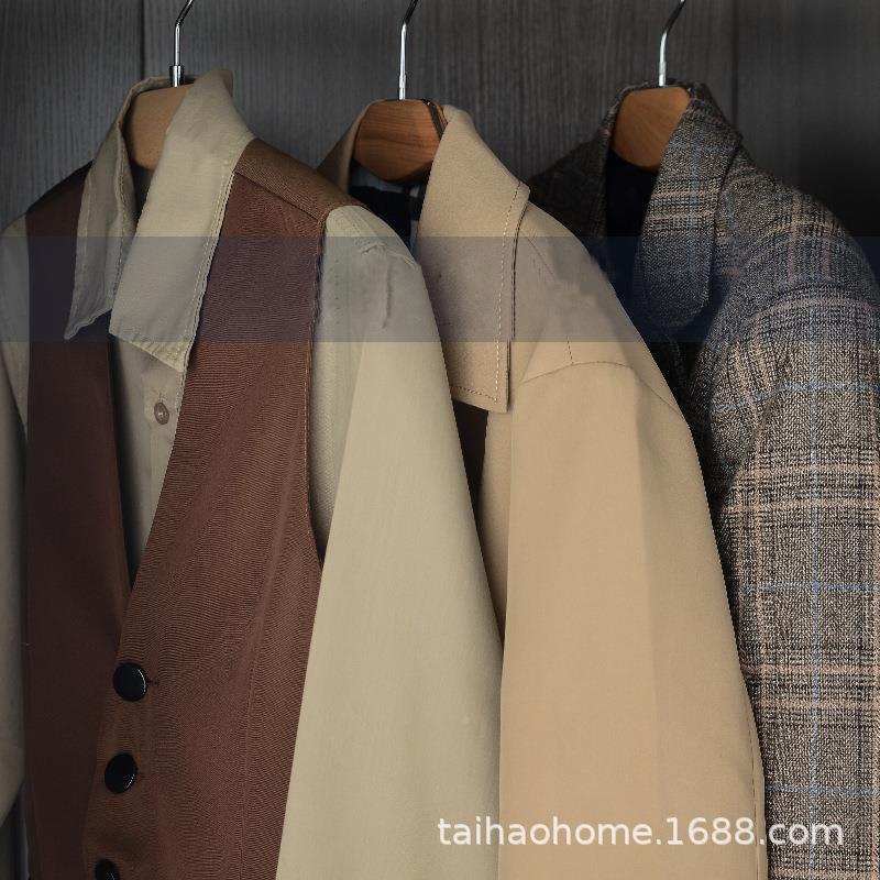 驼售房楼部样板衣帽间服主人房衣柜tb-65118软装饰色品衣摆件套装