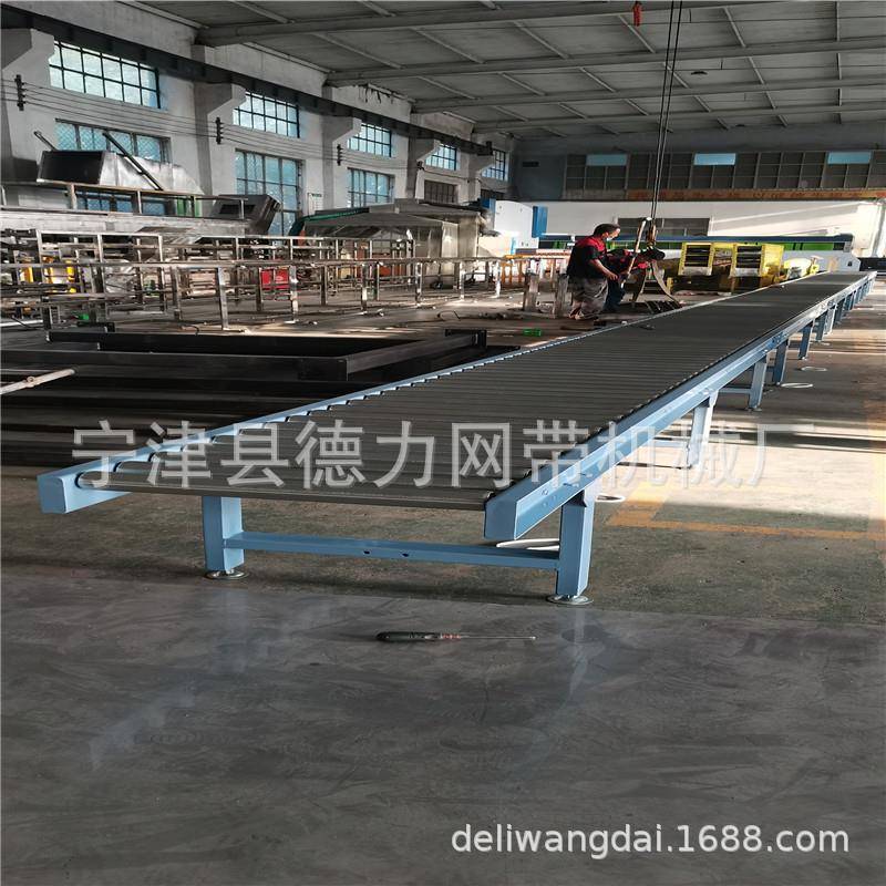 动力筒输送机无动力滚辊道输无送线纸箱托盘送带配电柜装配线滚传