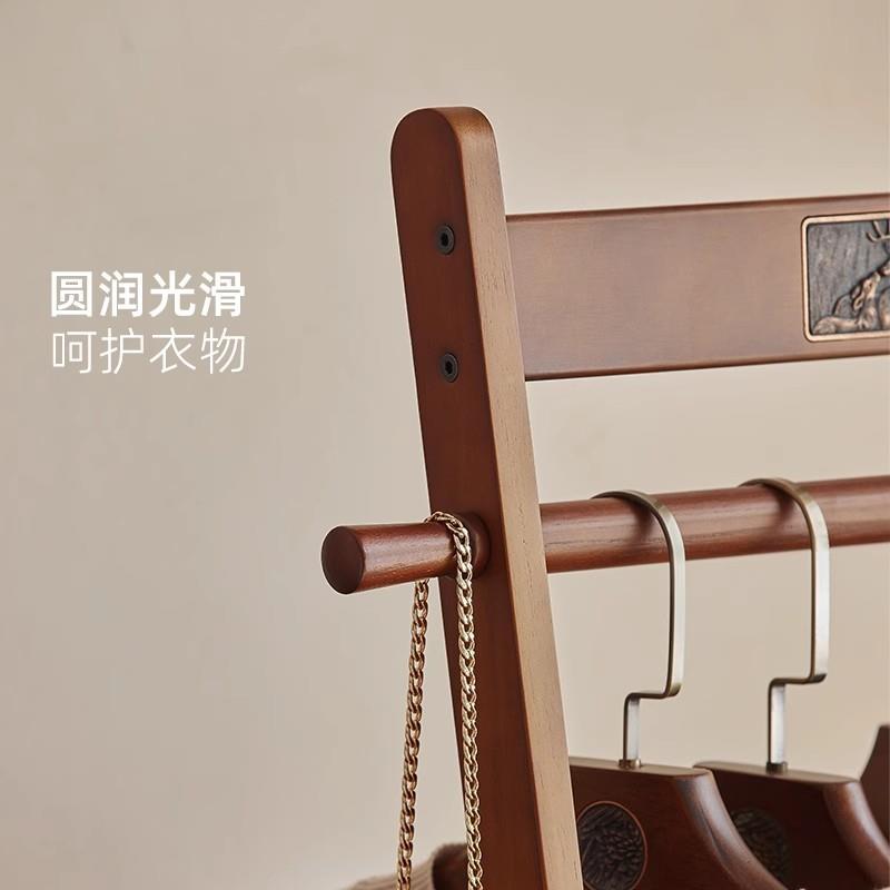 创意折挂头衣架衣床卧室玄关585衣帽置叠物架简易晾衣杆裤收纳架