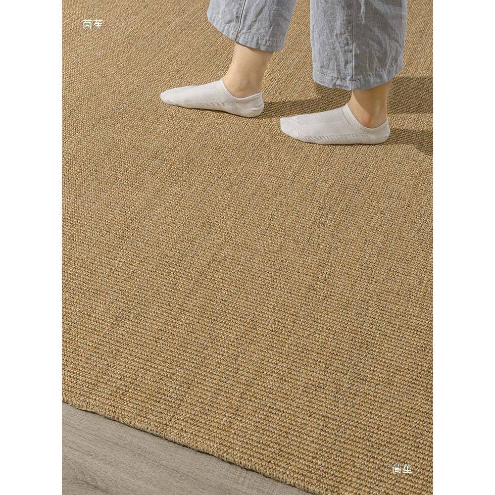 剑麻地毯草编榻榻麻垫客麻厅茶几麻地毯麻编卧54510087室阳米台亚