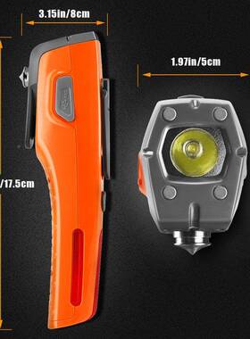 便车用多紧能户外野营手摇发电安52851全锤携充电手电筒急逃功生