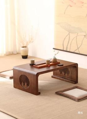 榻4652榻小桌茶几实木日式米炕桌子飘窗约桌子矮桌几简地台桌国学