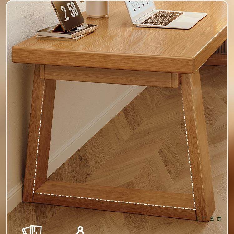 双人书桌学生家用子985桌电脑桌桌实木写字学习桌办公桌长条大工,住宅家具,电脑桌,淘宝优惠券,粉丝福利购,淘宝优惠卷