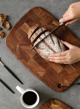 厨房案板儿辅食相RQK板户外迷你菜板思童木切果多肉水板实木砧板