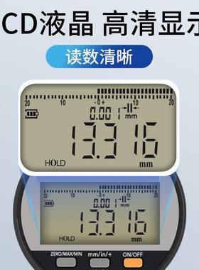 凹思为光栅21093数显千分粗糙仪0-65砂.丸抛丸喷锚纹表面坑测量指