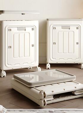 衣收纳服翻箱大容30702量用盖整理箱折叠双开多功能储物箱家玩具