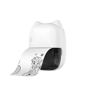 M7无光错版 学FHG生题打印机家口迷你标签便捷打印机热敏不干袋胶