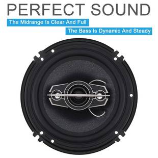 车载音响改装 HAN喇叭6.5音寸同轴扬汽车级响喇叭声器升改装