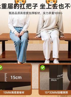 爆款茶几客厅家用小户高端40331出025新款方形2茶几型简易租屋用