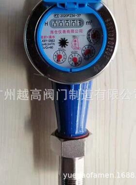 海仓仪表有限公司XSY-1牌5LSY-E2螺纹旋翼式X水RPG表海仓冷热L型