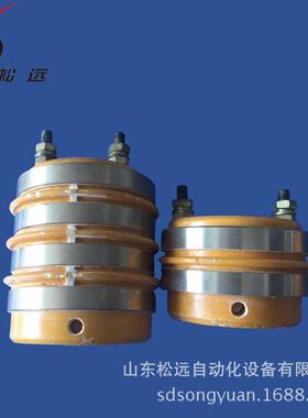 松包装环机配件导电4环49134集电环包装机导川电滑环碳刷架