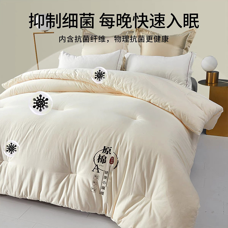 大豆纤维被子加厚保暖冬被冬季学生宿舍棉被被芯春秋被被褥四季被,床上用品,化纤被,淘宝优惠券,粉丝福利购,淘宝优惠卷