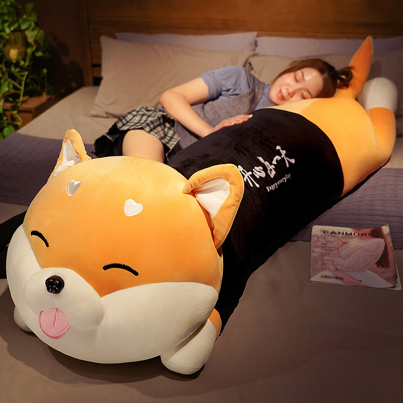 抱枕床头靠垫床上靠枕男生款睡觉夹腿专用学生宿舍长条大枕头女生