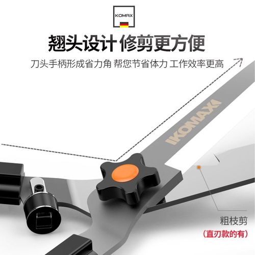 园艺剪刀家用草坪修剪花草绿篱绿化修剪树枝神器剪园林修枝大剪刀