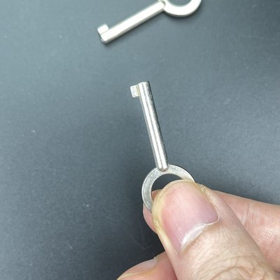 美式通用板式手链钥匙胚特殊钥匙手扣锁钥匙不锈钢钥匙扣