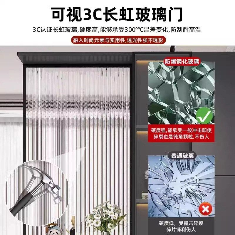 入户玄关柜客厅家用鞋柜实木客厅酒柜轻奢玻璃屏风柜隔断柜置物架