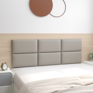 一米八的床头软包靠背1米8酒店宾馆一米五无床头靠垫靠板自粘皮革