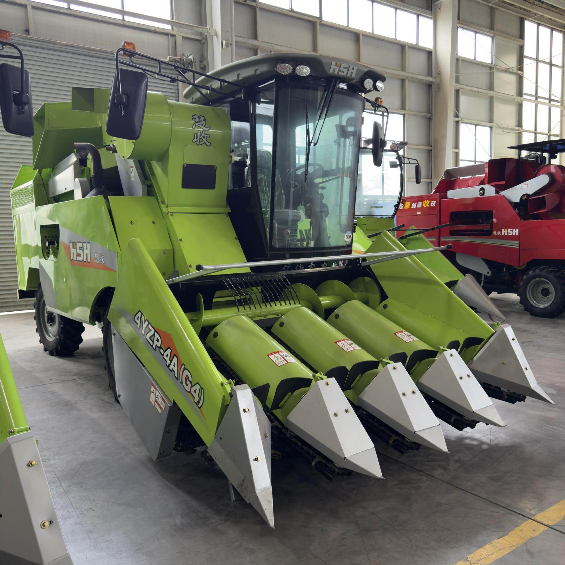 农用玉米联合收割机农田扒皮茎穗兼收秸秆粉碎还田机自走式收获机,农机/农具/农膜,收割机械,淘宝优惠券,粉丝福利购,淘宝优惠卷