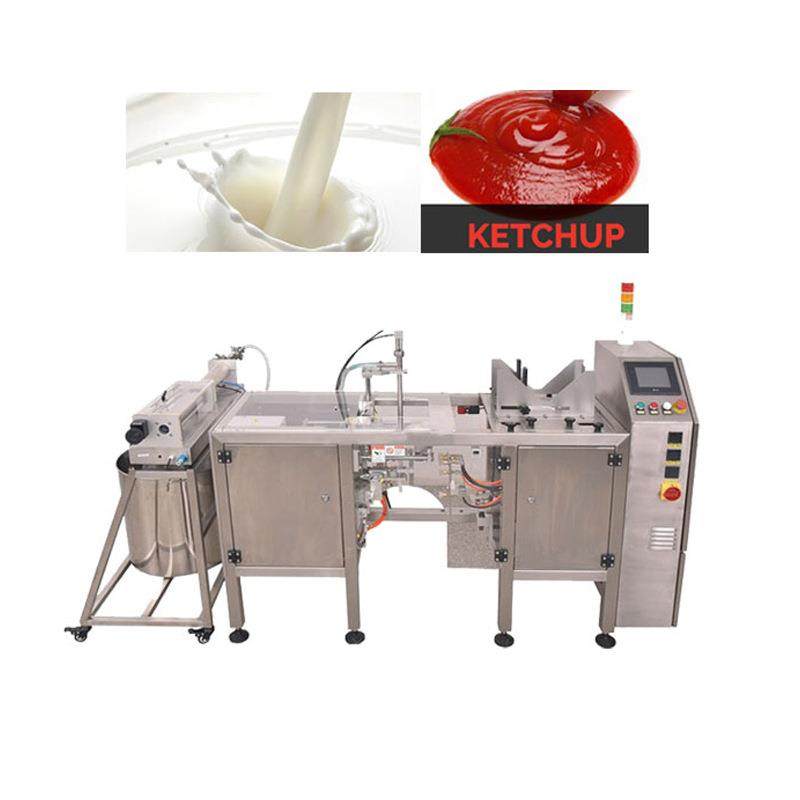 异型袋酵素饮品包装机果汁口服液饮料灌装机液体水平给袋式包装机,办公设备/耗材/相关服务,包装机,淘宝优惠券,粉丝福利购,淘宝优惠卷