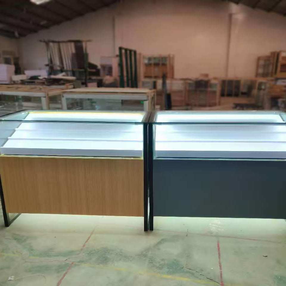 烟柜展示柜钢木结合展柜烟酒背柜香烟柜台烟柜台烟柜便利店背柜
