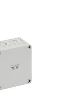 Spelsberg高防护等级接线盒， 带敲落孔，外部尺寸：110*110*66MM