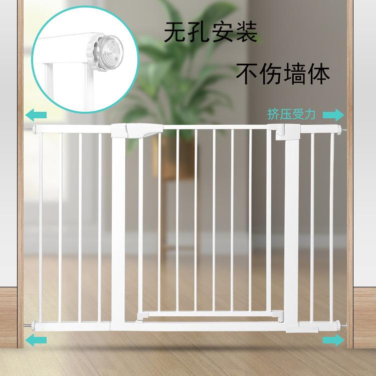 免打孔楼梯安全门儿童门栏 宠物围栏狗狗栅栏隔离门围栏加宽